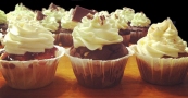 White Raspberry White Chocolate Cupcake . Chocolate Andes Mint Cupcake . Spice Cream Cheese Cupcake